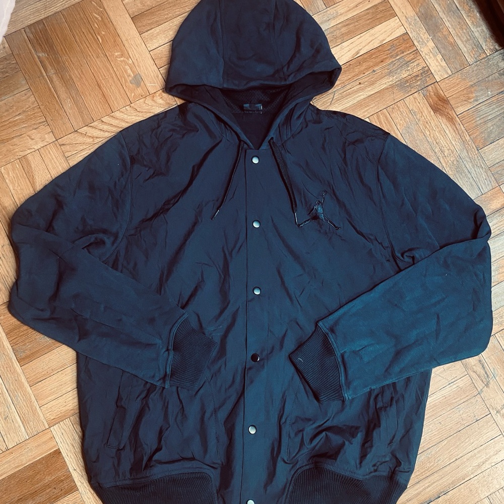 Men's Jordan Black Hooded Jacket